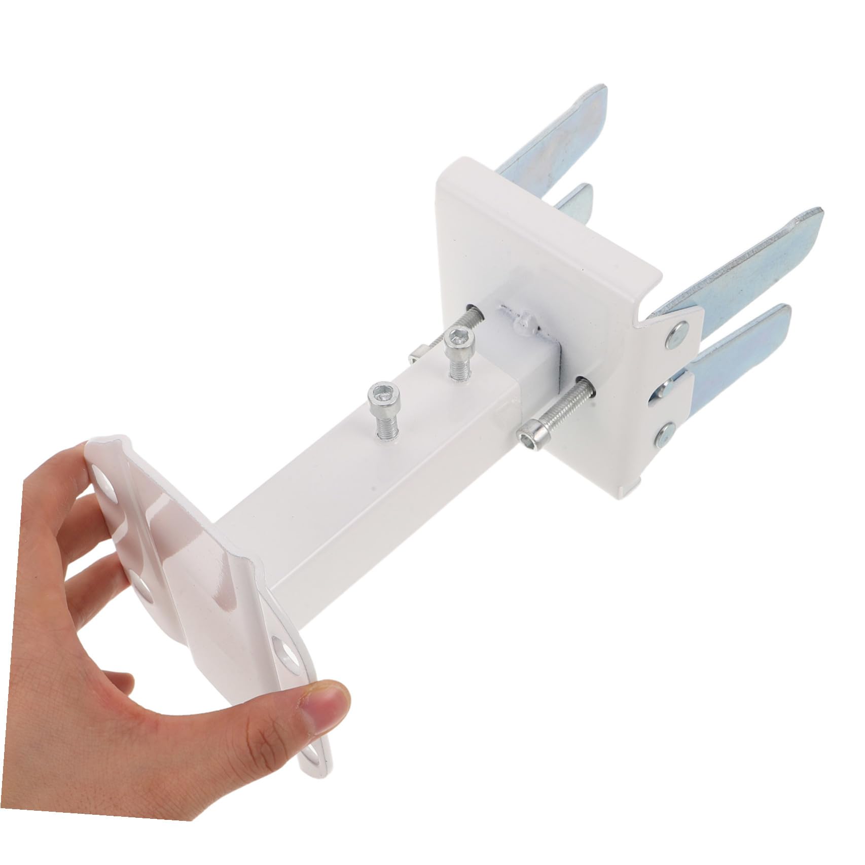 Soporte de Radiador Ajustable 14-21cm de Acero al Carbono Blanco Patas de Radiador Regulables en Altura Instalación Estable y Sencilla para Radiadores de Panel