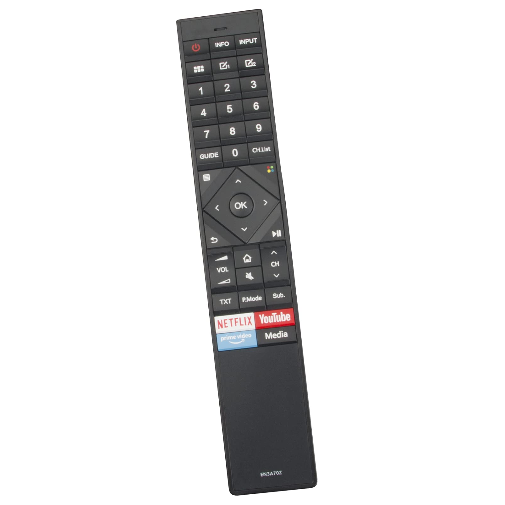 ALLIMITY ERF3A72 Remote Control Replace fit for Hisense QLED 4K TV 50U7QF 55U7QF 65U7QF HE55A6900FUWTS HE50A6900FUWTS HE65A6900FUWTS 50A690FEVS 55A690FEVS - Image 2