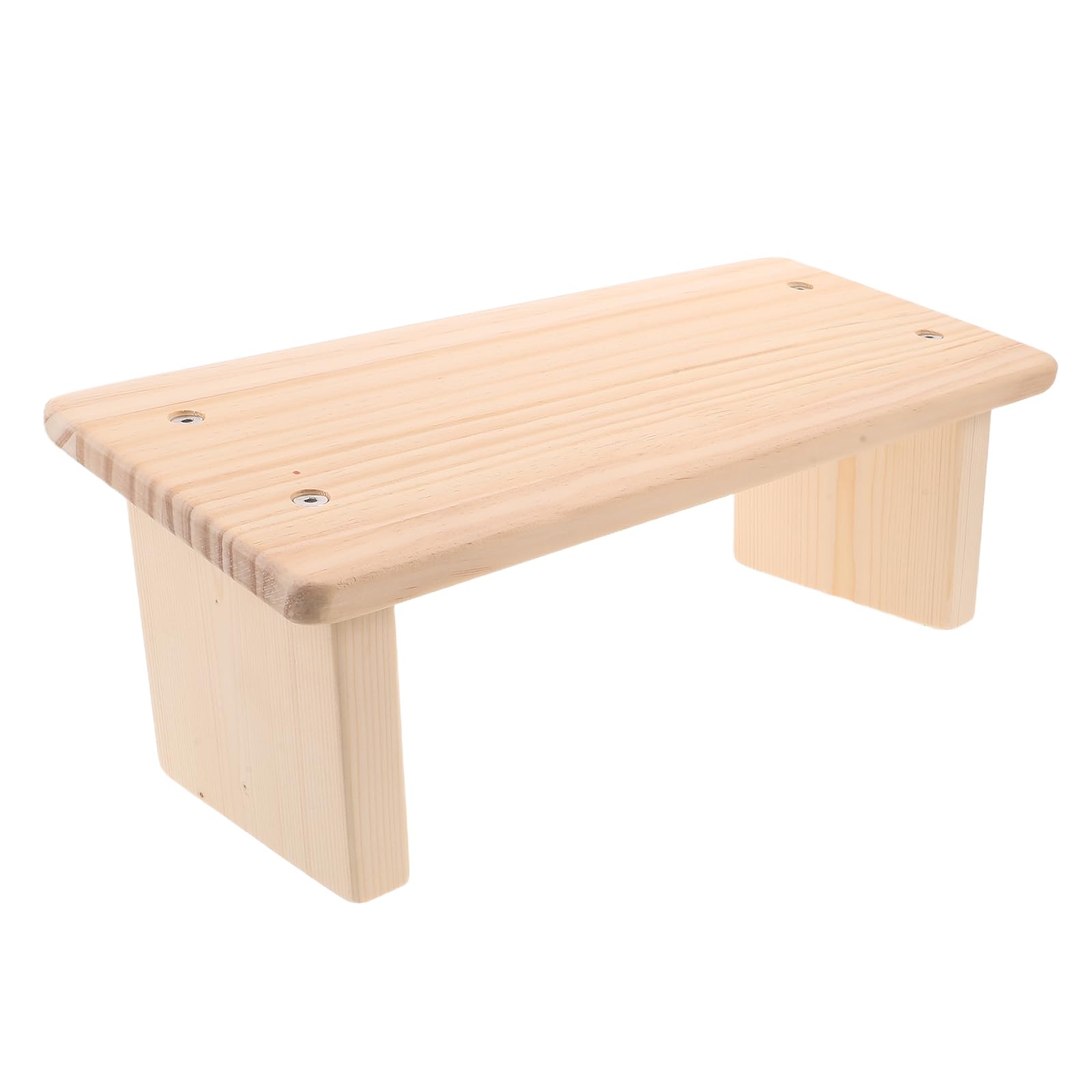 TOYANDONA Panca da Meditazione in Legno Stile Chiesa Superficie Facile da Pulire, Design Salvaspazio e Dimensioni Compatte per Preghiera a Casa in Viaggio