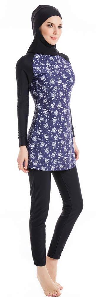 Costume da Bagno Musulmano Donne Muslim Swimwear Ragazze Signore Modesto Copertura Completa Beachwear Burqini Burkini