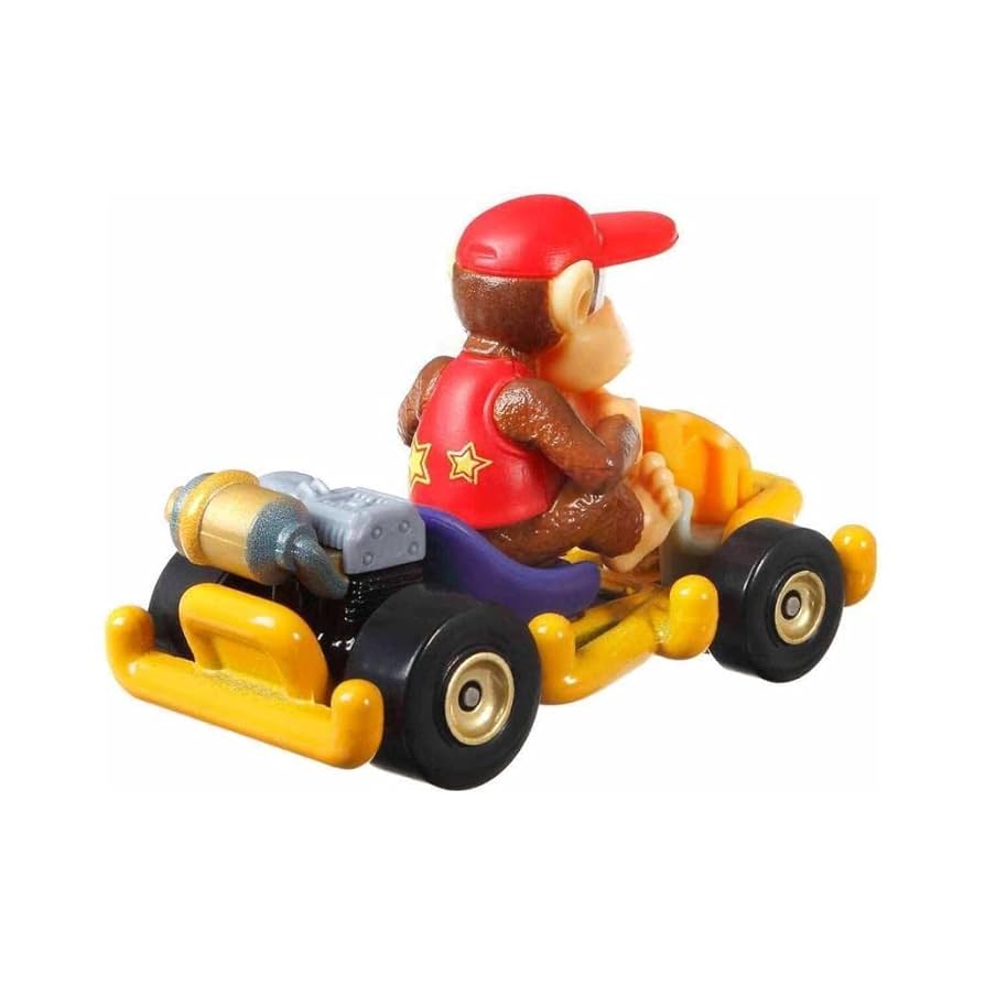 Hot Wheels Mario Kart GRN15 Diddy Kong Pipe Frame 2021 Car : Amazon.co.uk:  Toys & Games