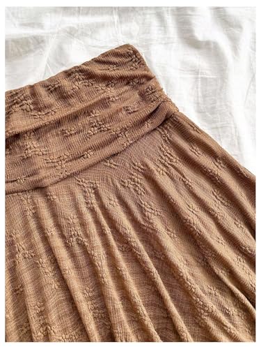 Milumia Women's Asymmetrical Hem Ruffle Ruched Mini Skirt High Waisted Flowy A Line Skirts4