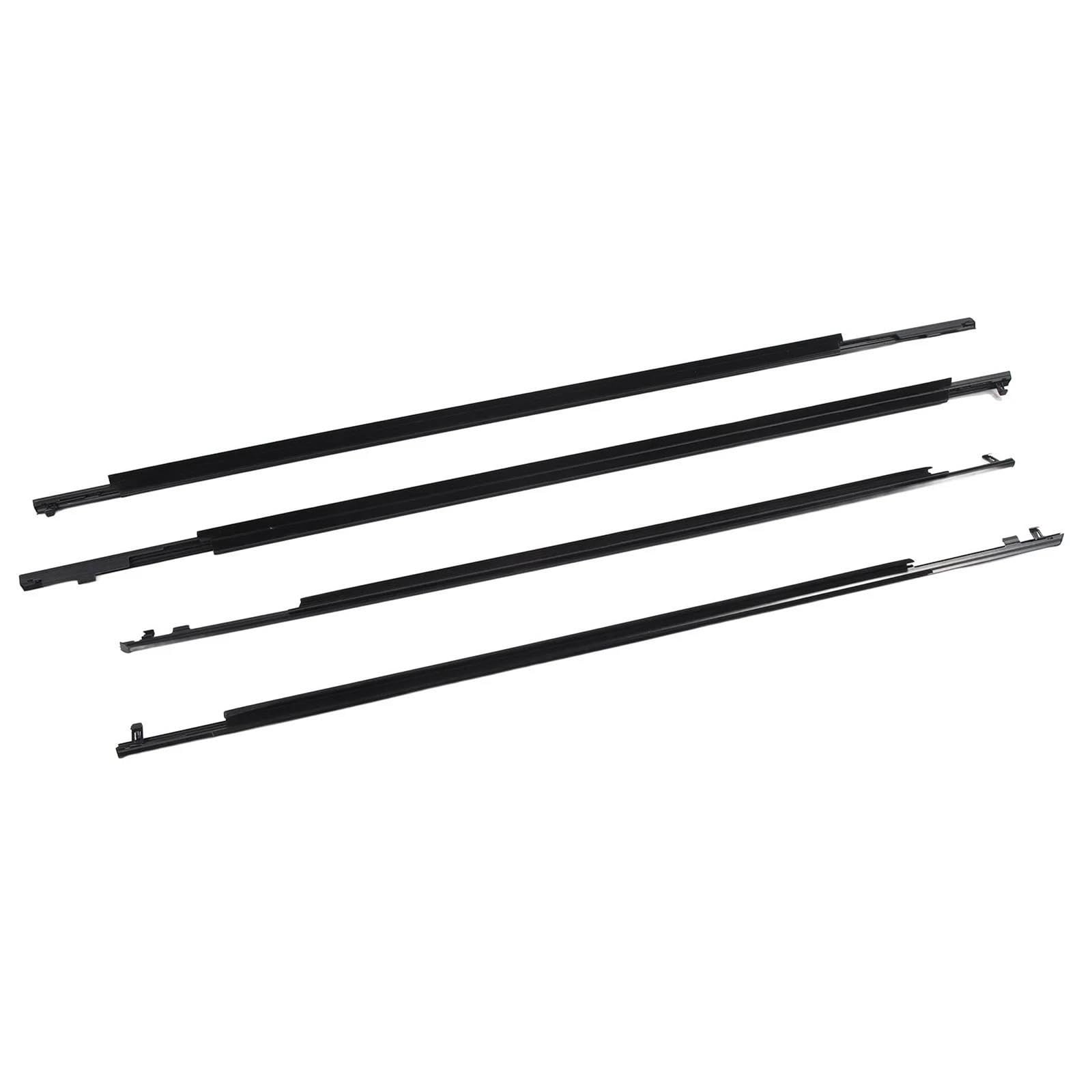 Ajohbm One Color Door Belt Moulding Weatherstrips Outside Window Seal Belt 75710‑47021 75720‑47021 75740‑47021 For Prius 2010-2015