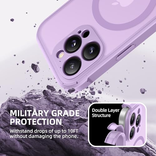 BERFY for iPhone 16 Pro Case, Compatible with Magsafe, Light Purple by BERFY - Used condition - Image 8