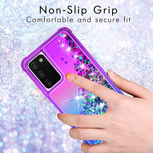 Coque Samsung Galaxy A03S durable et antichoc à cascade de sable - 5