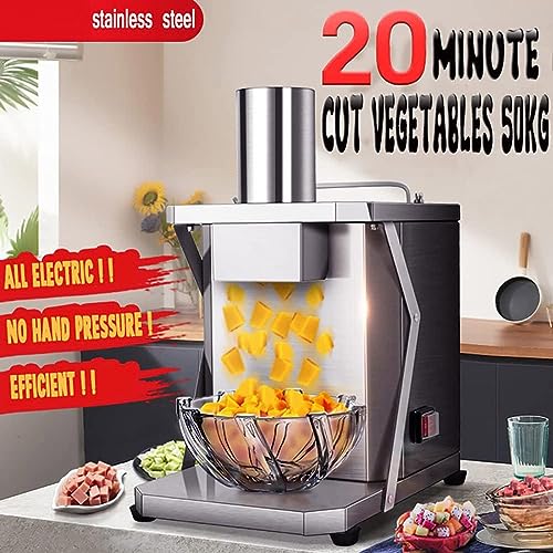 Cortadora eléctrica de verduras 250W comercial miniatura 2