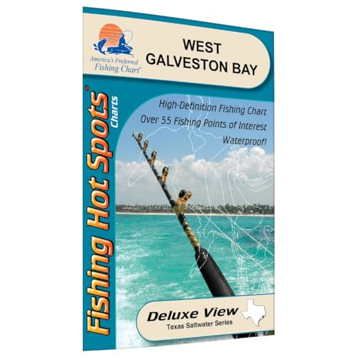 West Galveston Bay Fishing Map