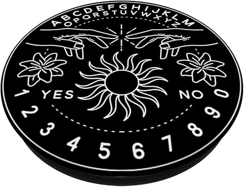 Miniatura 2 de Ouija Board Creepy Horror Juego Jugando Halloween Art PopSockets Swappable PopGrip
