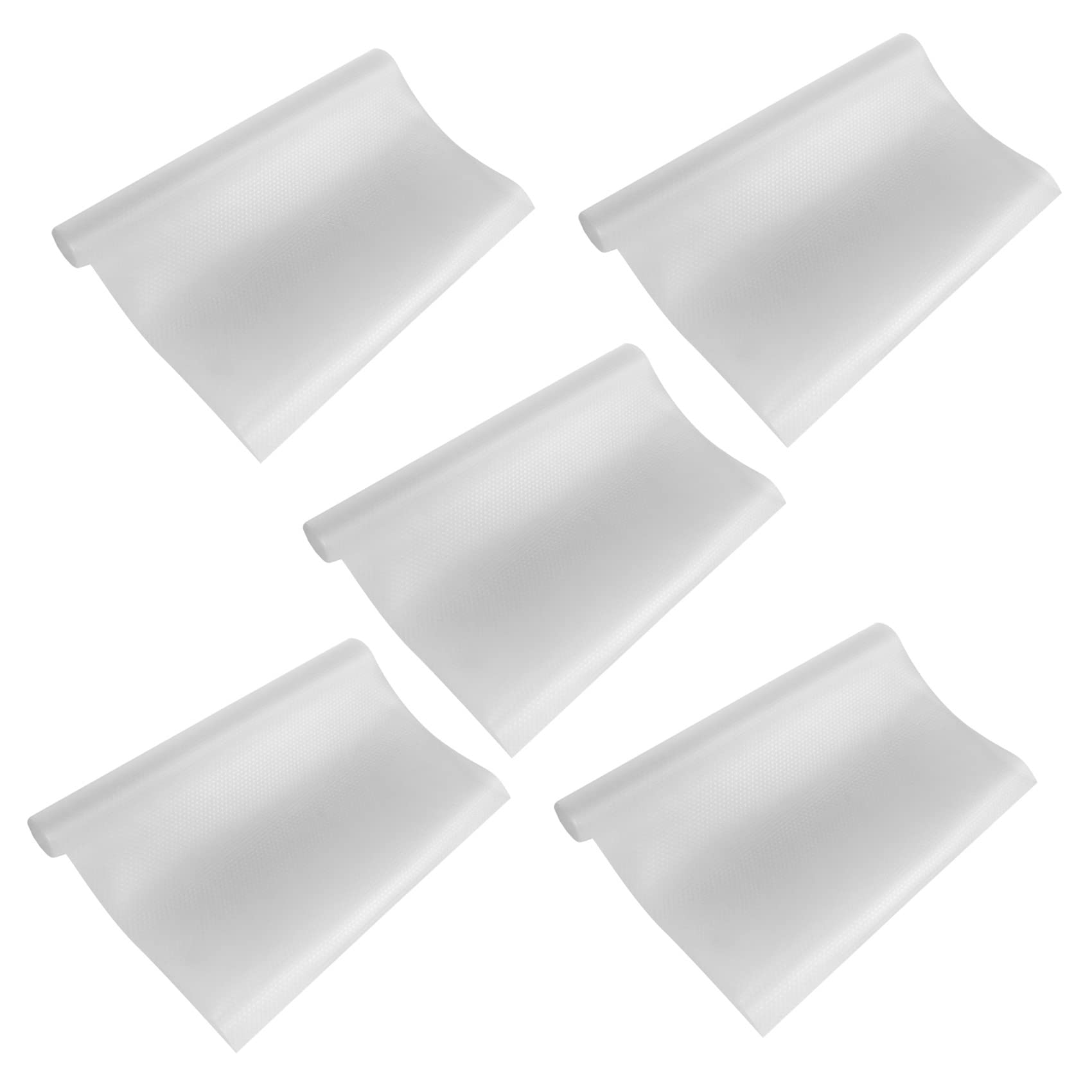 Revêtement de tiroir clair 45x120cm antidérapant pour placard de cuisine en lot de 5