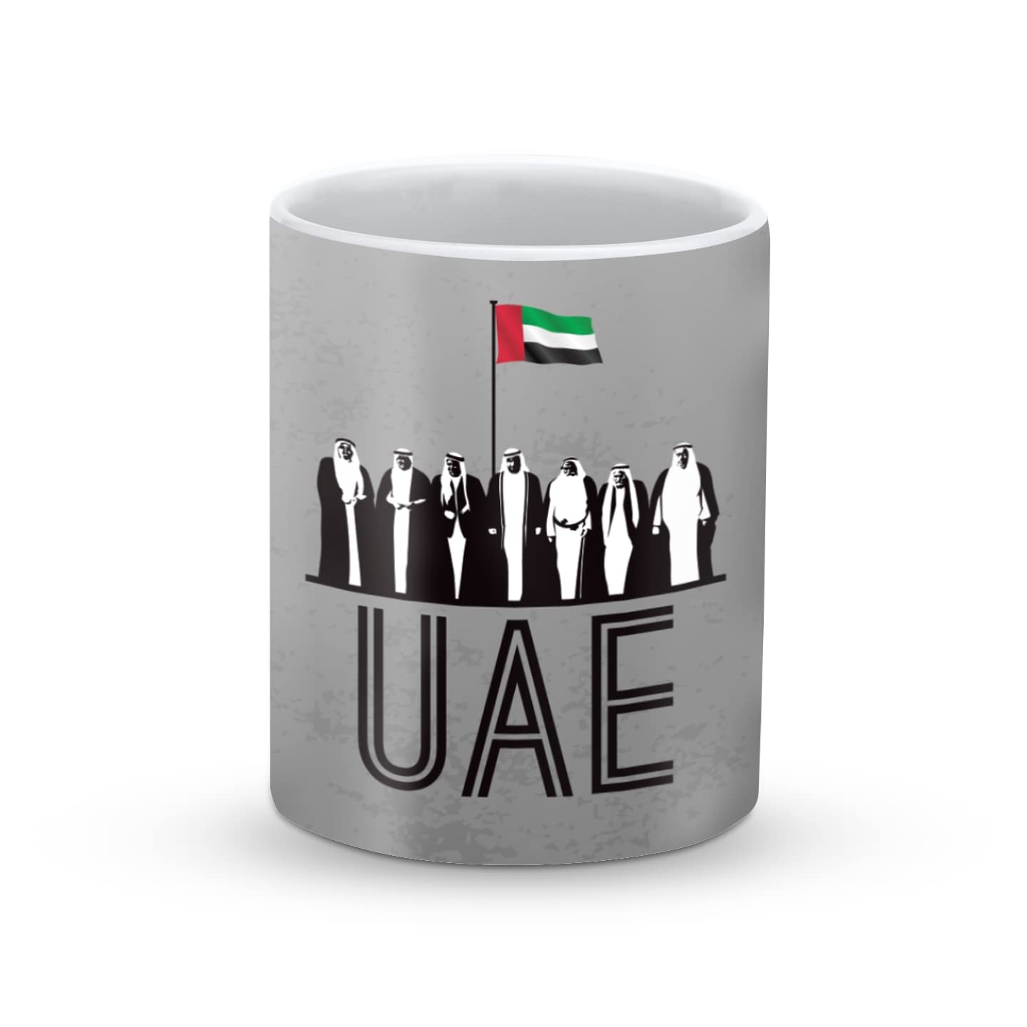 Stylizedd Designer Printed Coffee Mug with Heavy Duty Handle 11oz Ceramic Personalised Gift Mugs Cup [Microwave Safe & Dishwasher Proof ]-United - UAE