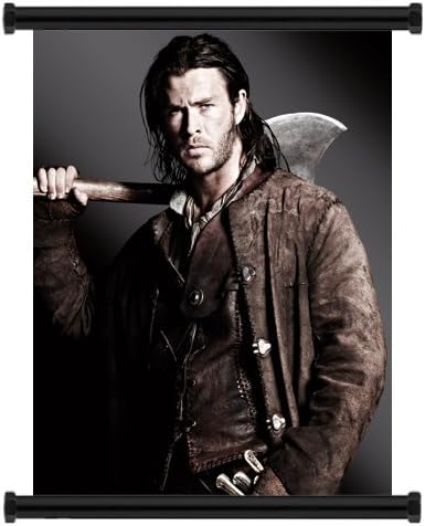 Snow White and the Huntsman Movie Chris Hemsworth Fabric Wall Scroll Poster (16" x 20") Inches