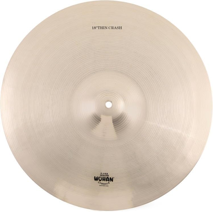 Wuhan 18-inch Western Thin Crash Cymbal