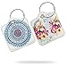 Case Compatible for Tile Slim - Phone Finder. Wallet Finder. Anything Finder - 2 Pack -Galaxy,Flower