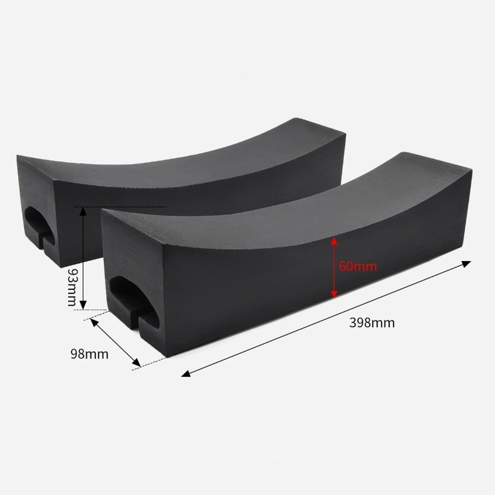 Homyl Almohadillas Antideslizantes para Portaequipajes de Techo, Bloques de Espuma para Kayaks Y Tablas de Paddle Surf.