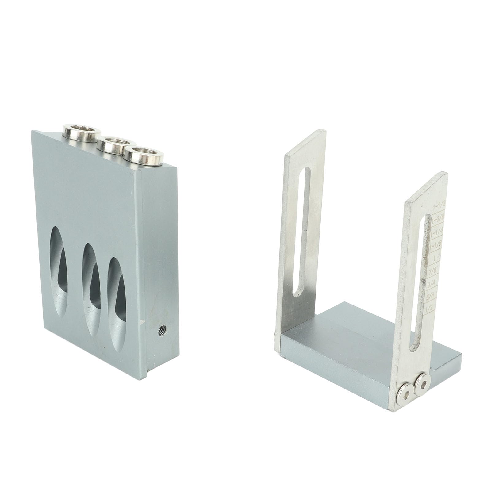 Kit de afilador de cuchillas para cortacésped para cuchillas estándar y rectas, aleación de aluminio de primera calidad y acero inoxidable, diseño portátil, afilado