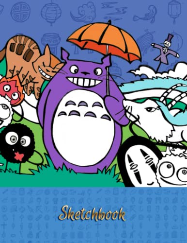 Ghibli Characters Fan-art Sketchbook: Paridhi P Apte Stationery