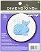 Dimensions Needlecrafts Stamped Cross Stitch, The Whale