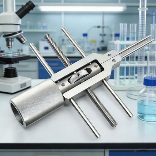 Llave óptica, ajustable de 3 a 73 mm, par de torsión de 9 Nm, llave de anillo a presión para instalación de anillos de lente y experimentos de laboratorio, herramienta de precisión