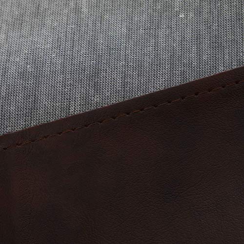 iiSPORT Leatherette Pool Table Cover, 8-Foot Heavy Duty Fitted Billiard Game Table Dust Storage Cover - Burgundy