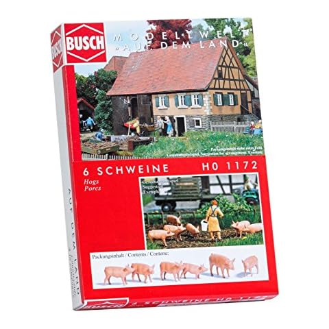 Busch 1172 – Set of 6 Pig Figures Cover