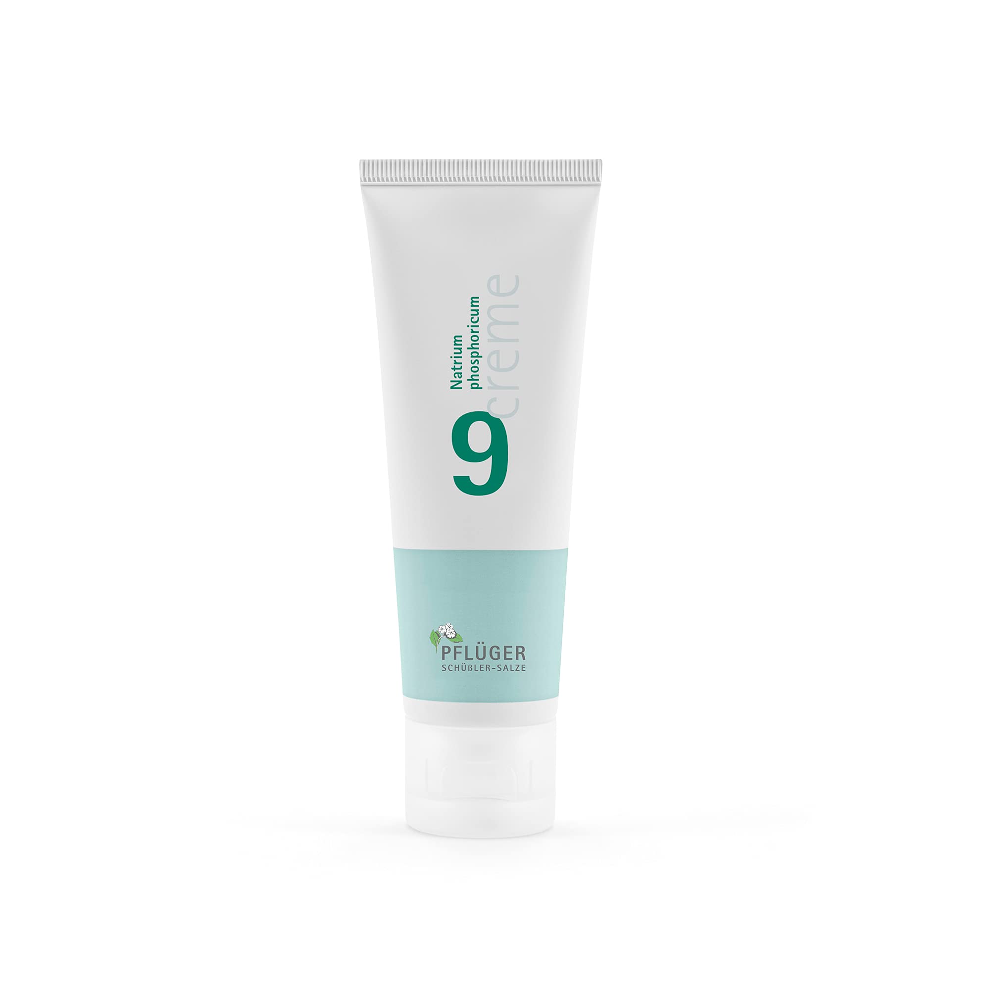 PFLÜGER Schüßler Salze Nr. 9 Natrium phosphoricum D4 - 75g Creme - Das Salz des Stoffwechsels - glutenfrei