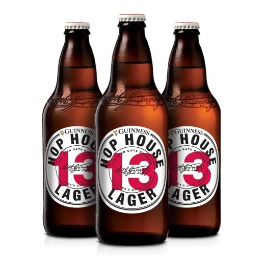 Guinness Hop House 13 Cerveza Lager Rubia Irlandesa Pack Botella, 12 x 33cl