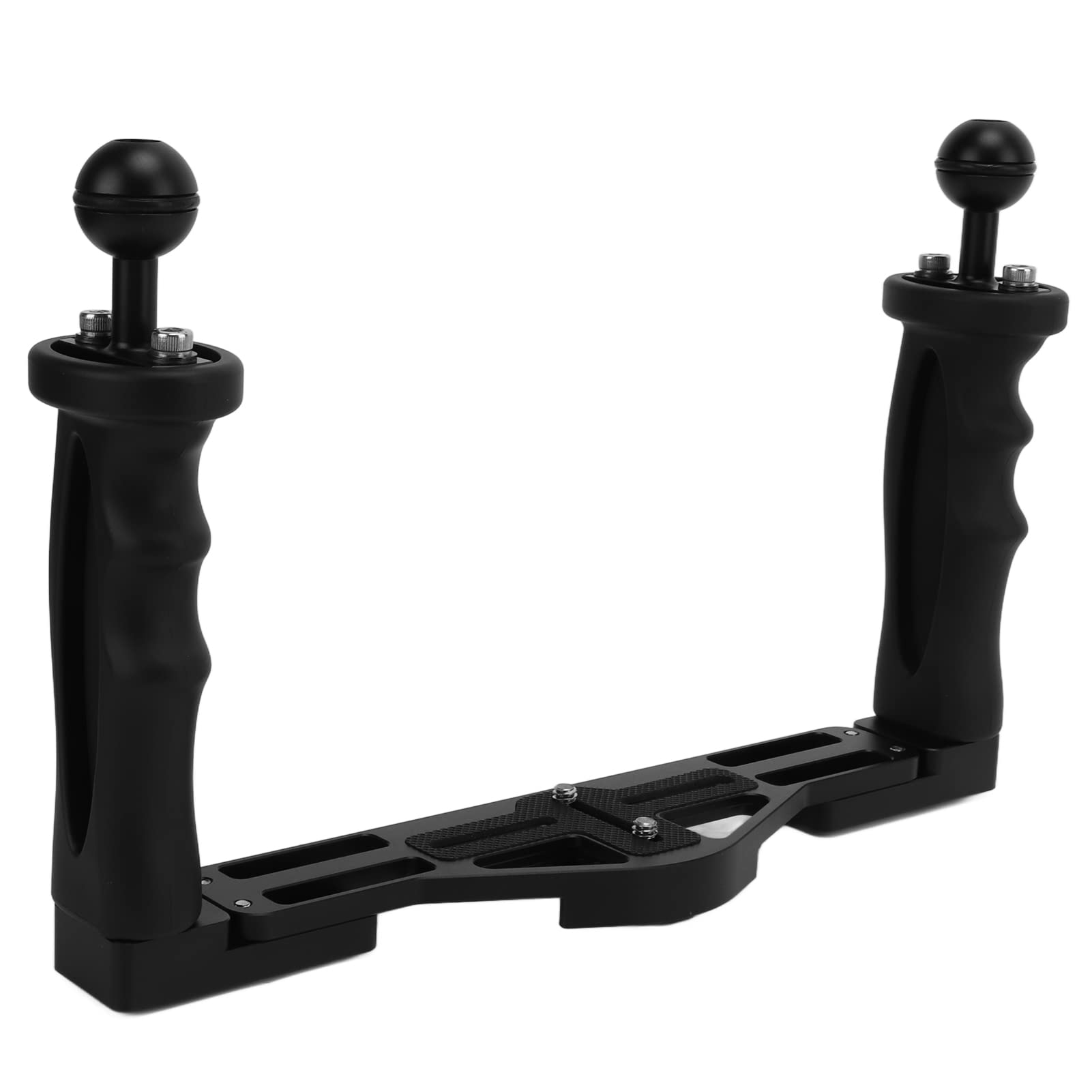 Stabilizzatore con Vassoio a Doppia Maniglia per Custodia Subacquea con Struttura in Alluminio Anodizzato CNC per Appassionati e Professionisti delle Immersioni
