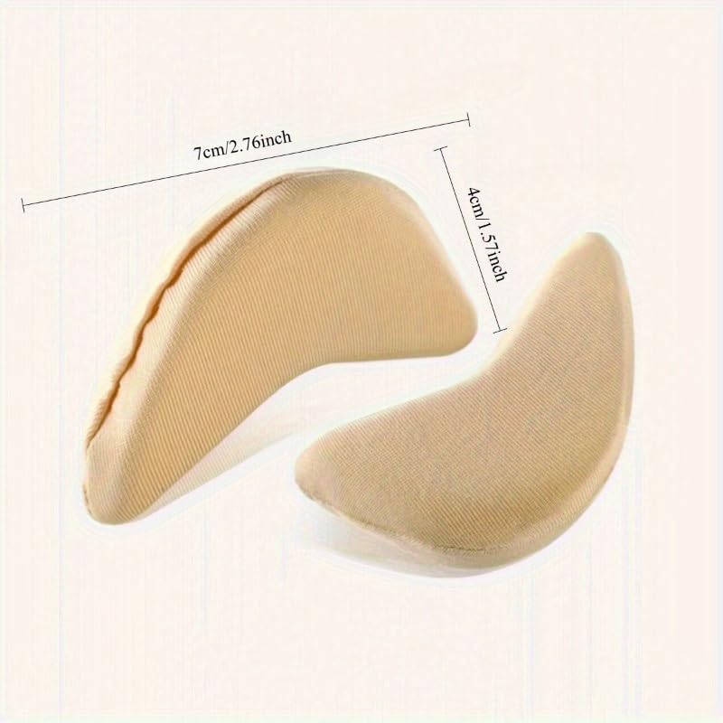 4 pares de plantillas para zapatos de tacón alto beige claro miniatura 3