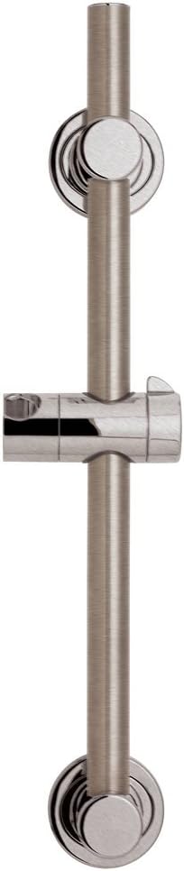 Speakman VS-153-ADA Combination Shower Slide Grab Bar for Convenience and Style in Bathroom Dcor, 25.38&quotL x 5.50&quotW x 3.75&Quoth, Polished Chrome
