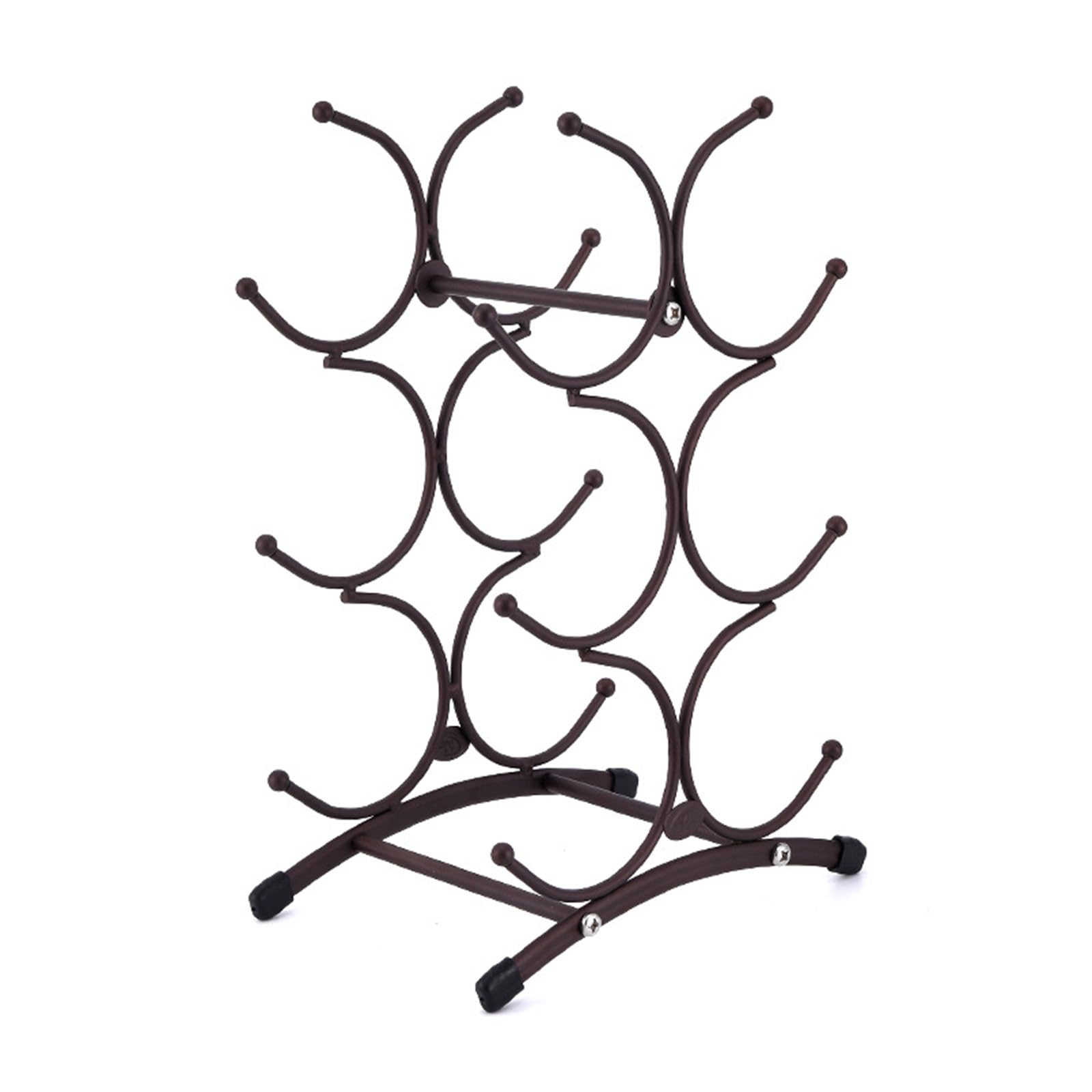 Yhplxyuus Stand Practical Countertops Wine Bottles Display Rack Holder for Kitchen Storage Rack Countertops Wines Holder