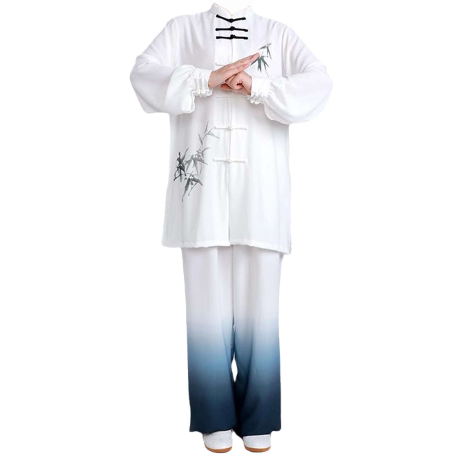 Kung Fu Ropa Unisex,Uniforme Chino Tradicional De Tai Chi,Tang Traje Artes Marciales Kung Fu,FáCil De Usar,Adecuado para Personas Mayores Y Principiantes