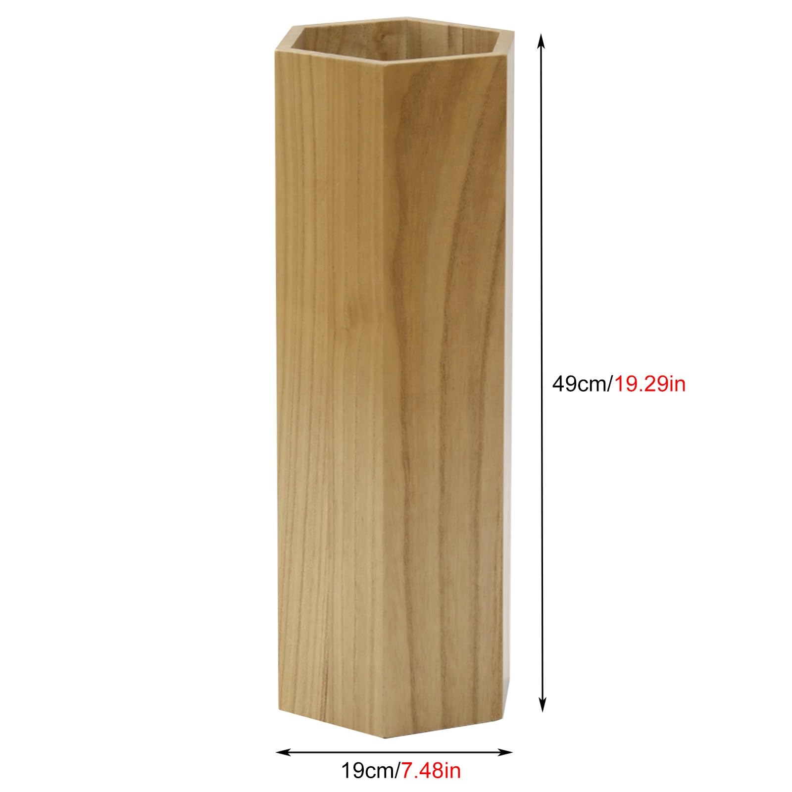 Houten Paraplubakrek, Indoor Vierkante Parapluhouder Stand met Verwijderbare Lekbak voor Canes Wandelstokken Paraplu's - 3 kleuren Houten Paraplubakrek, Indoor Vierkante Parapluhouder Stand met Verwijderbare Lekbak voor Canes Wandelstokken Paraplu's - 3 kleuren