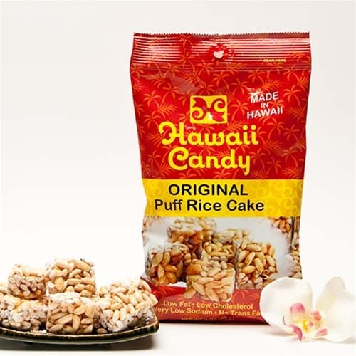 Hawaii Candy Original Puff Rice Cake, 10 oz, 1 Pack