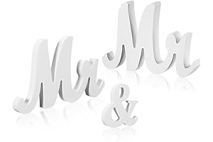 Mr. and Mr. Sign: The Perfect Touch for Gay Wedding Festivities