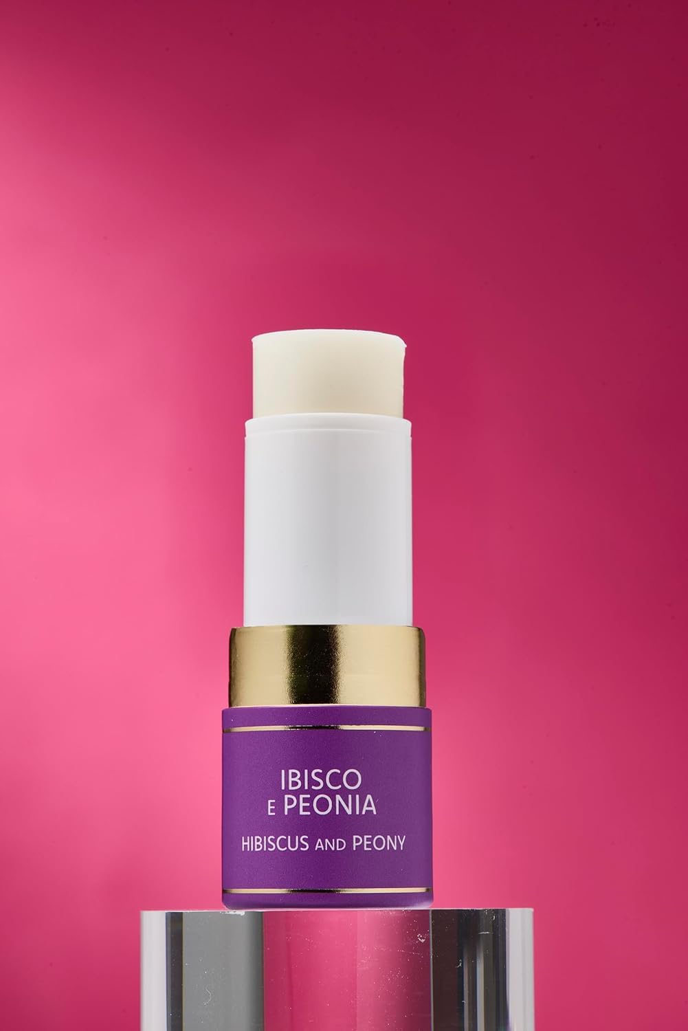 12x Tesori d'Oriente, Festes Parfüm, ohne Wasser und Alkohol, Hibiskus und Pfingstrose, blumig-sonniger Duft Profumo Solido Ibisco e Peonia, 7ml + Beni Culinari Kostenloser Schlüsselanhänger
