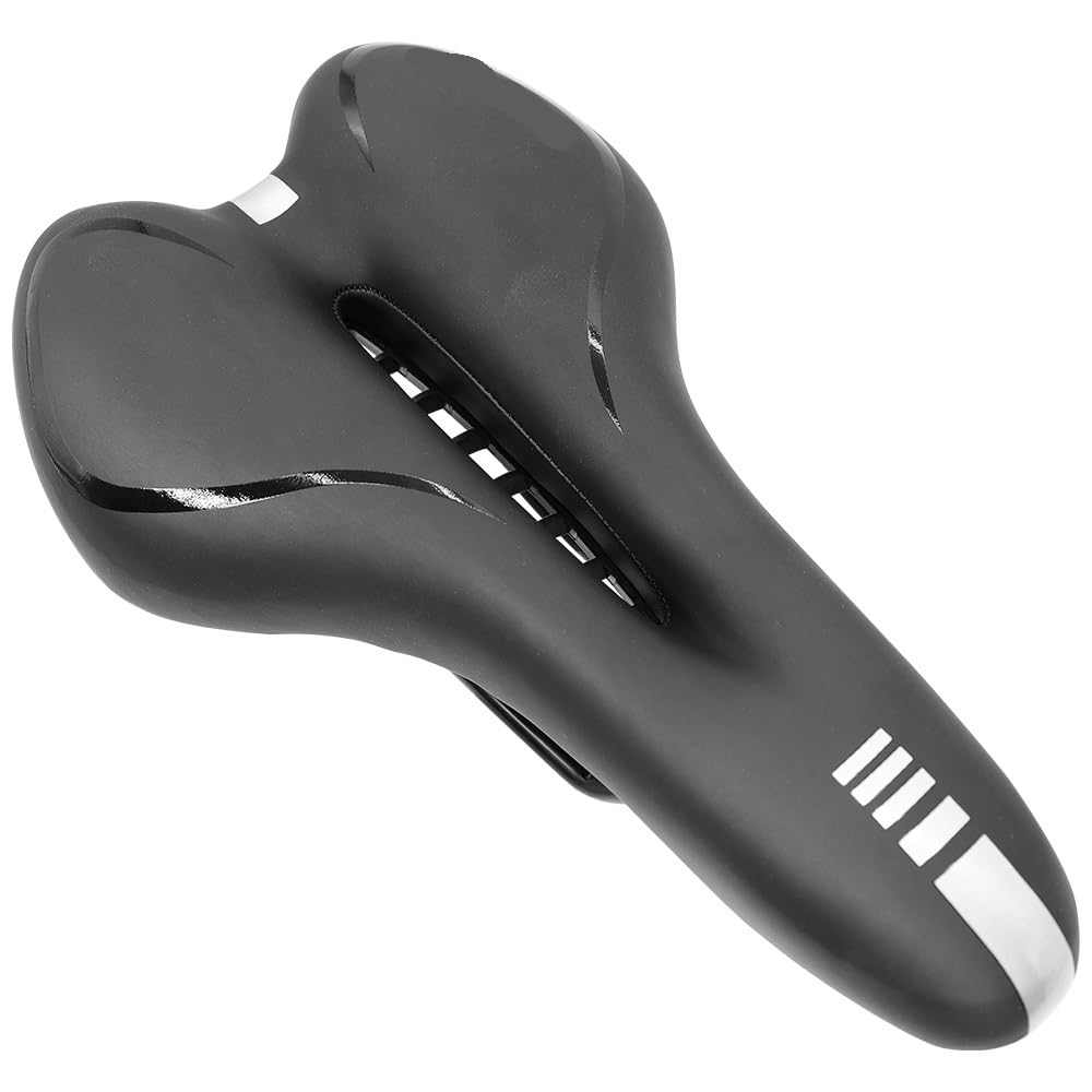 Selle de vélo VTT et route en gel noir pour cyclisme