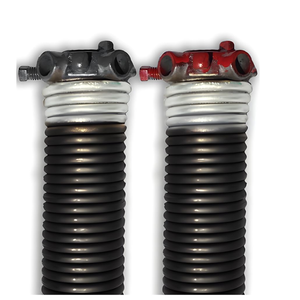 DURA-LIFT Pair of 2" ECoat Springs, Black Coated, Corrosion Resistant, High Cycle (.218 x 2 x 26)