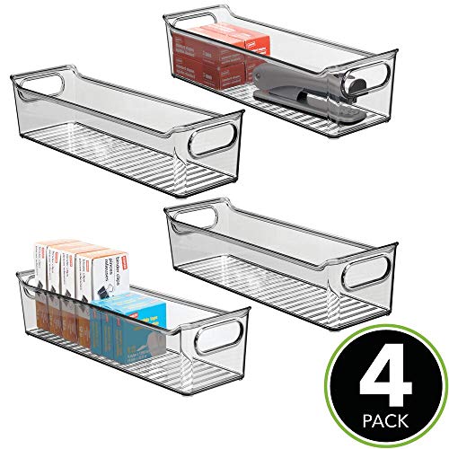 MDesign Set da 4 box in plastica ideale in cucina