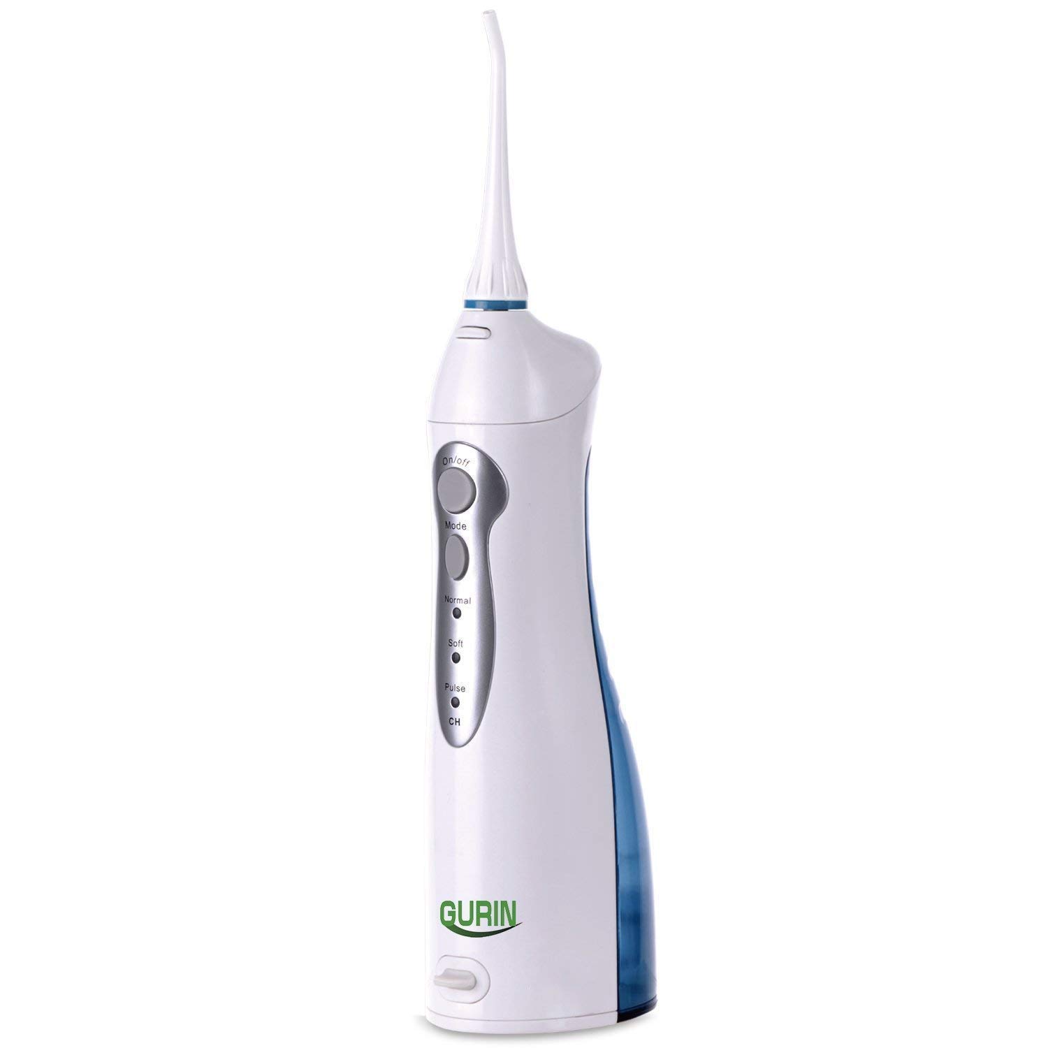 Gurin Professional Rechargeable Oral Irrigator Water Flosser with High Capacity Water Tank