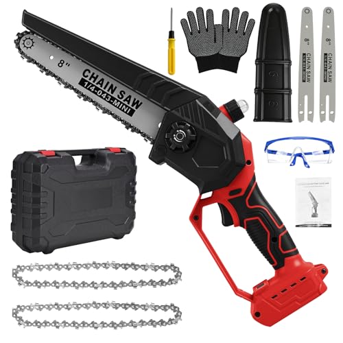Image of 8 Inch Cordless Mini Chainsaw for Milwaukee 18V Battery (No Battery)