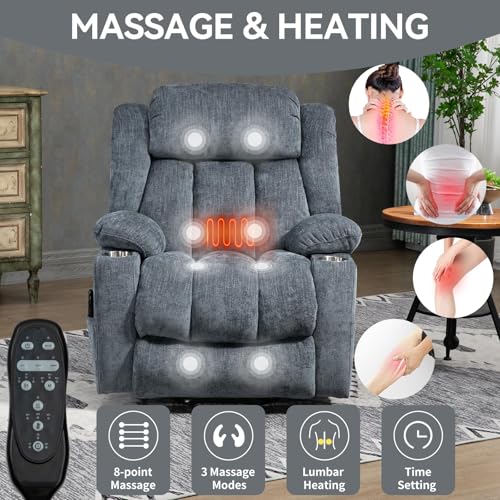 Sillón Plegable Recliner con Apoyo Lumbar miniatura 3