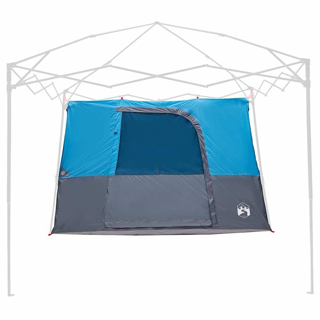 Taft niebieski namiot wewnętrzny dla 4 osób, wodoszczelny namiot kempingowy z dachem i miejscem do przechowywania, 280 x 220 x 176 cm, outdoorowy namiot pop-up na plażę, łatwy montaż, wiatroszczelna