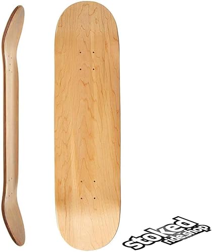 Stoked Ride Shop Cubierta de monopatĂn en blanco, diseño profesional de arce canadiense en blanco, fabricado en MĂ©xico, todos los tamaños y colores Stoked Ride Shop Cubierta de monopatĂn en blanco, diseño profesional de arce canadiense en blanco, fabricado en MĂ©xico, todos los tamaños y colores