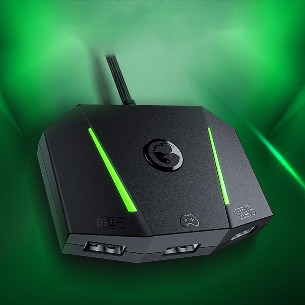 Convertidor de Adaptador de Teclado Compatible para Controlador de Consola PS, convertidor de Adaptador, Interruptor ABS, práctico y Elegante