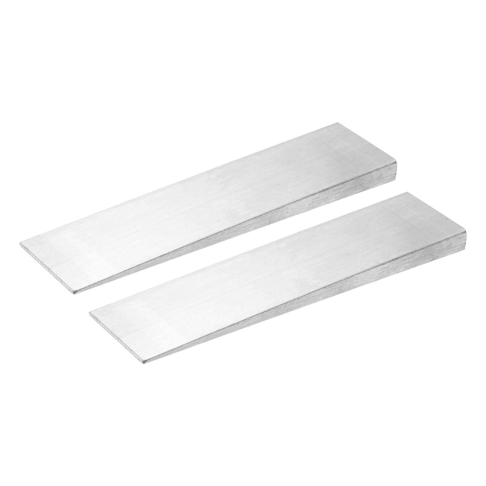 sourcing map 2Pcs Stainless Steel Flange Wedge,12x50x200mm Metal Right