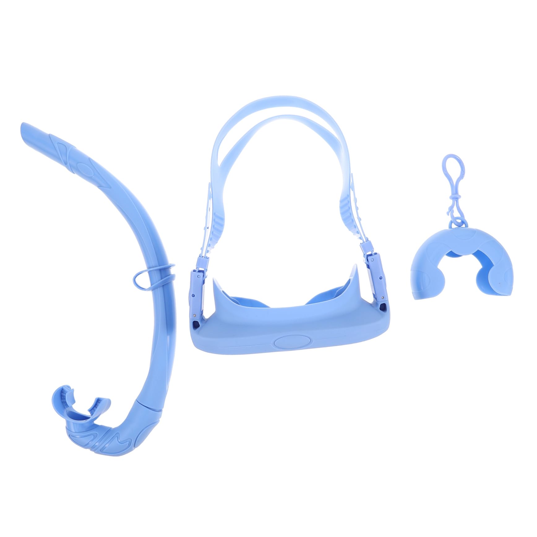 Milisten Diving Snorkeling Kit 1 Set Adult Set Scuba Mask Fin Goggles Nose Cover and Storage Case