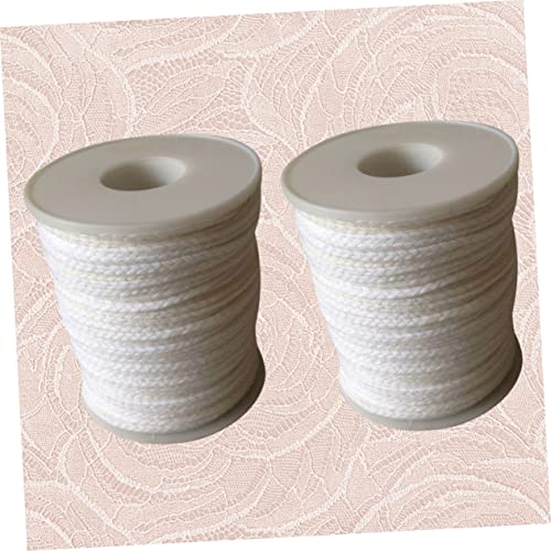 Kit de 2 rollos de mechas de algodón para velas miniatura 5