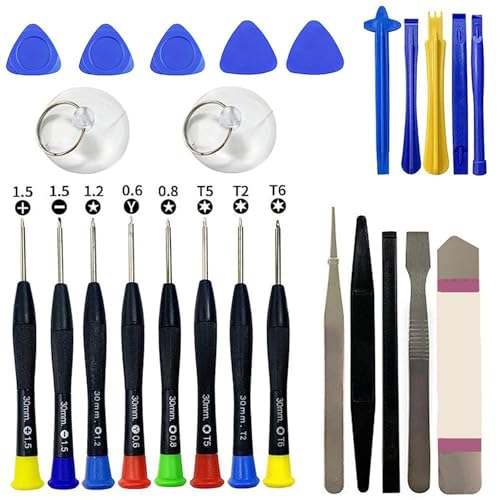 Image of 25PCS Mobile Repairing Tool Kit, Screwdriver Tool Kit, Mobile Repair Tool Kit with Precision Screwdriver Set for Electronic Device Maintenance