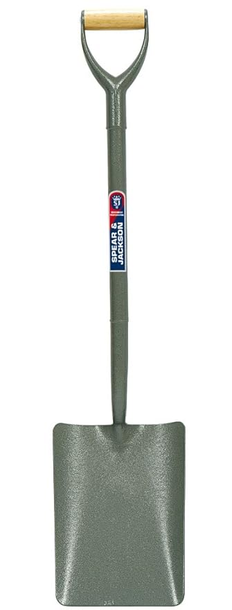 Spear & Jackson Taper Mouth No. 2 Tubular Steel Shovel with MYD-Handle