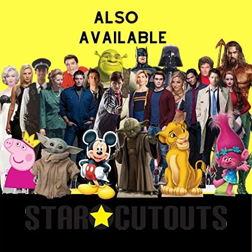 STAR CUTOUTS Ltd SC1392 Pennywise The Dancing Clown Lifesize Cardboard Cutouts Perfect for Halloween, Horror and Movie Fans Height 192cm, Multicolour